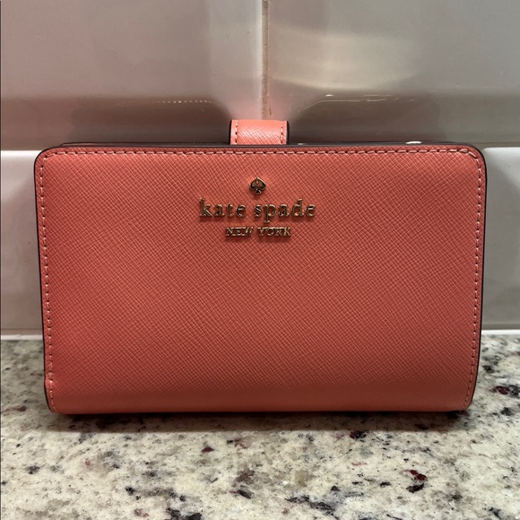 Kate Spade Rae Medium Satchel Crossbody Bag and Madison L Zip Wallet Set NWOT - Picture 12 of 15